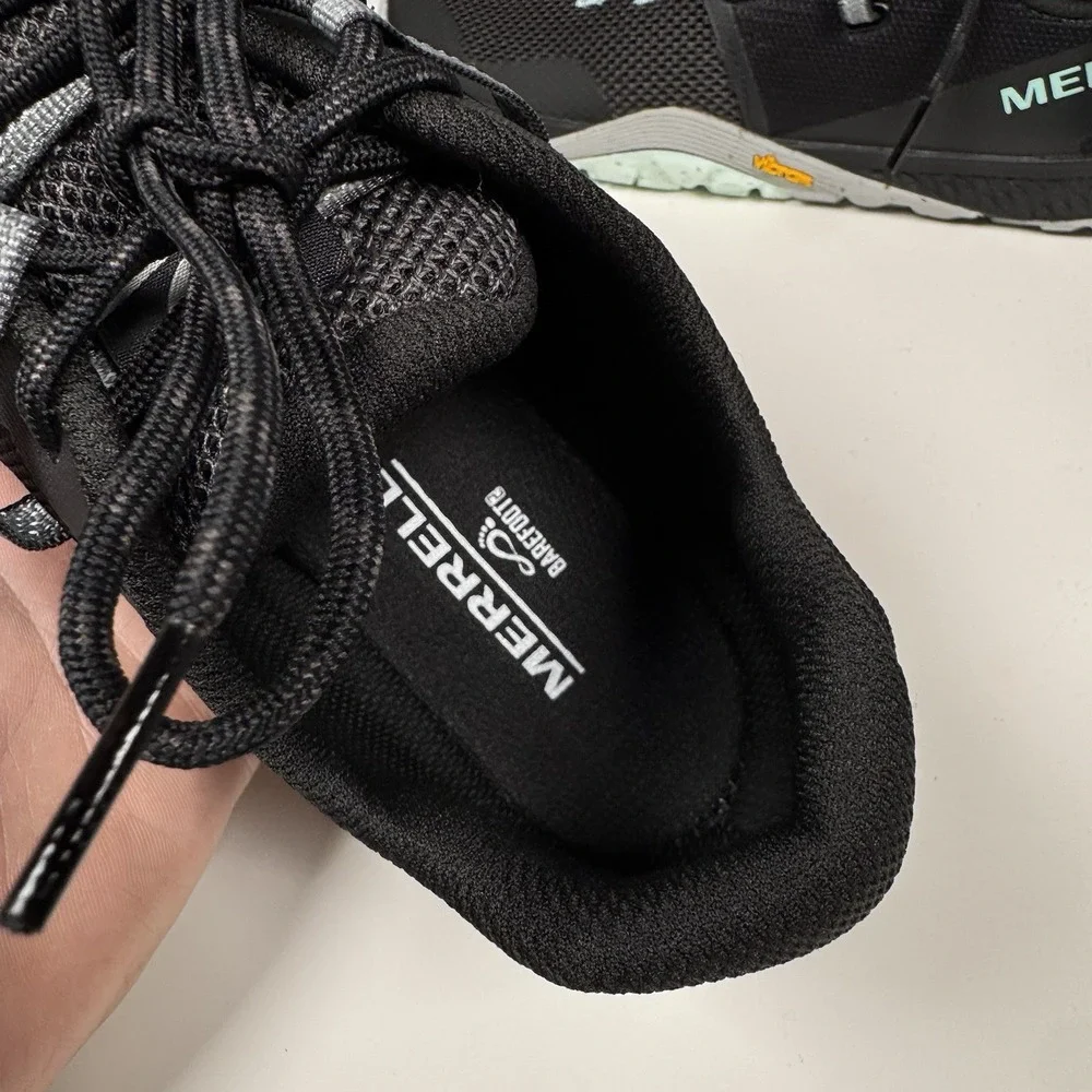 Merrell Women's Trail Glove 6 J135384 Sneakers Black Vibram Size 11 - New